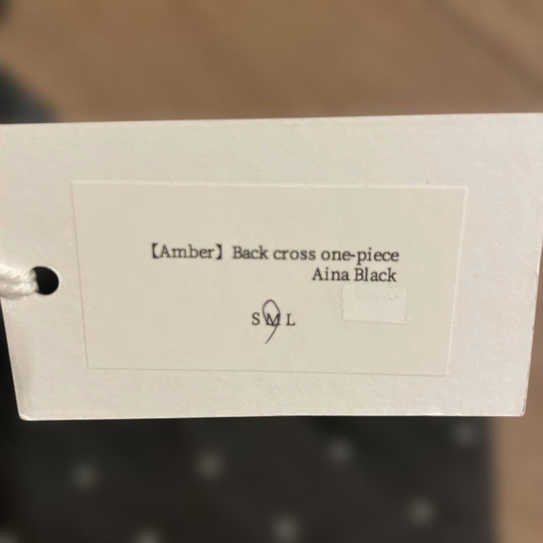 SEA Swimバッククロスワンピース 《Amber》