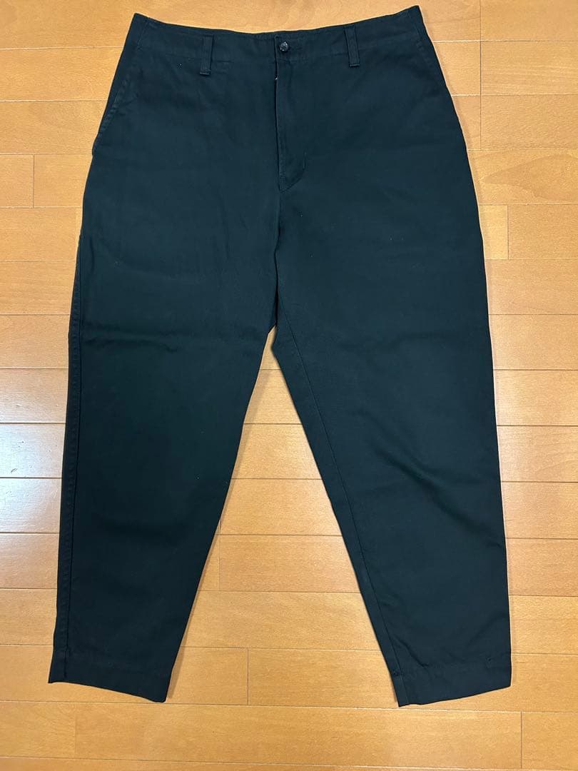 PORTER CLASSIC BING CHINOS 黒 Sサイズ sale20％OFF】ポータークラシック PORTER CLASSIC パンツ BING CHINOS