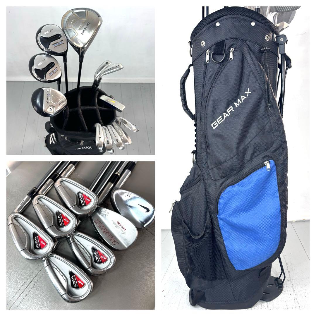 本格派 メンズゴルフクラブ 12本 フルセット ゴルフセット お試しセット 本格派 メンズゴルフクラブ12本 フルセット お試しセット ゴルフセット