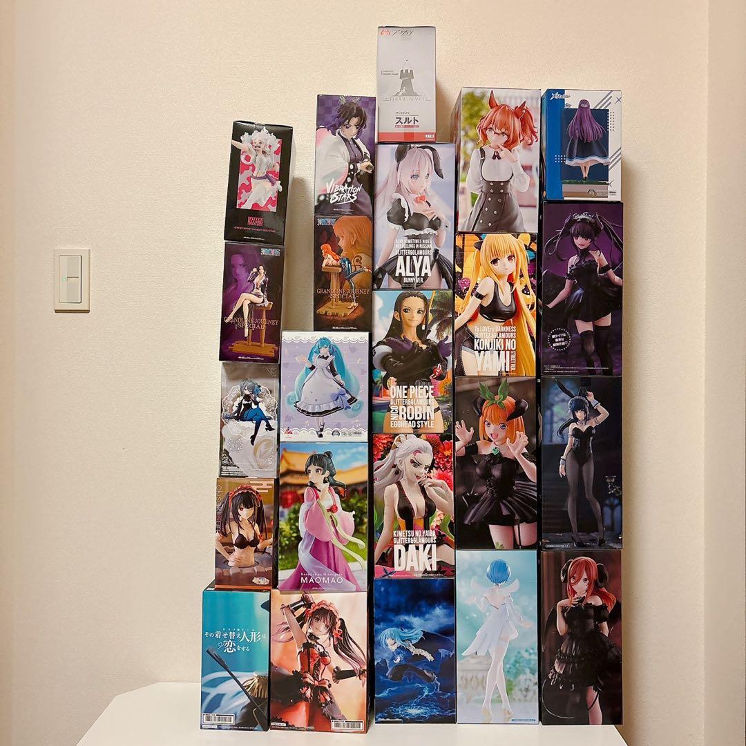 新品未開封 フィギュア 23種 初音ミク・猫猫・時崎狂三・中野四葉 ほか