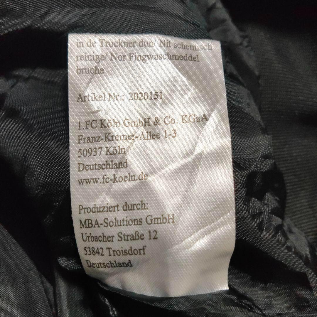 ドイツ ブンデスリーガ 1.FCケルン 公式グッズ 両面刺繍ロゴ