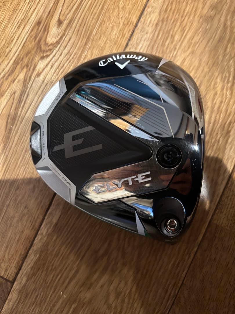 キャロウェイ エリート ドライバー 9.0度 ヘッドのみ 新品未使用】キャロウェイ エリートX ドライバー ヘッド単品 9 0