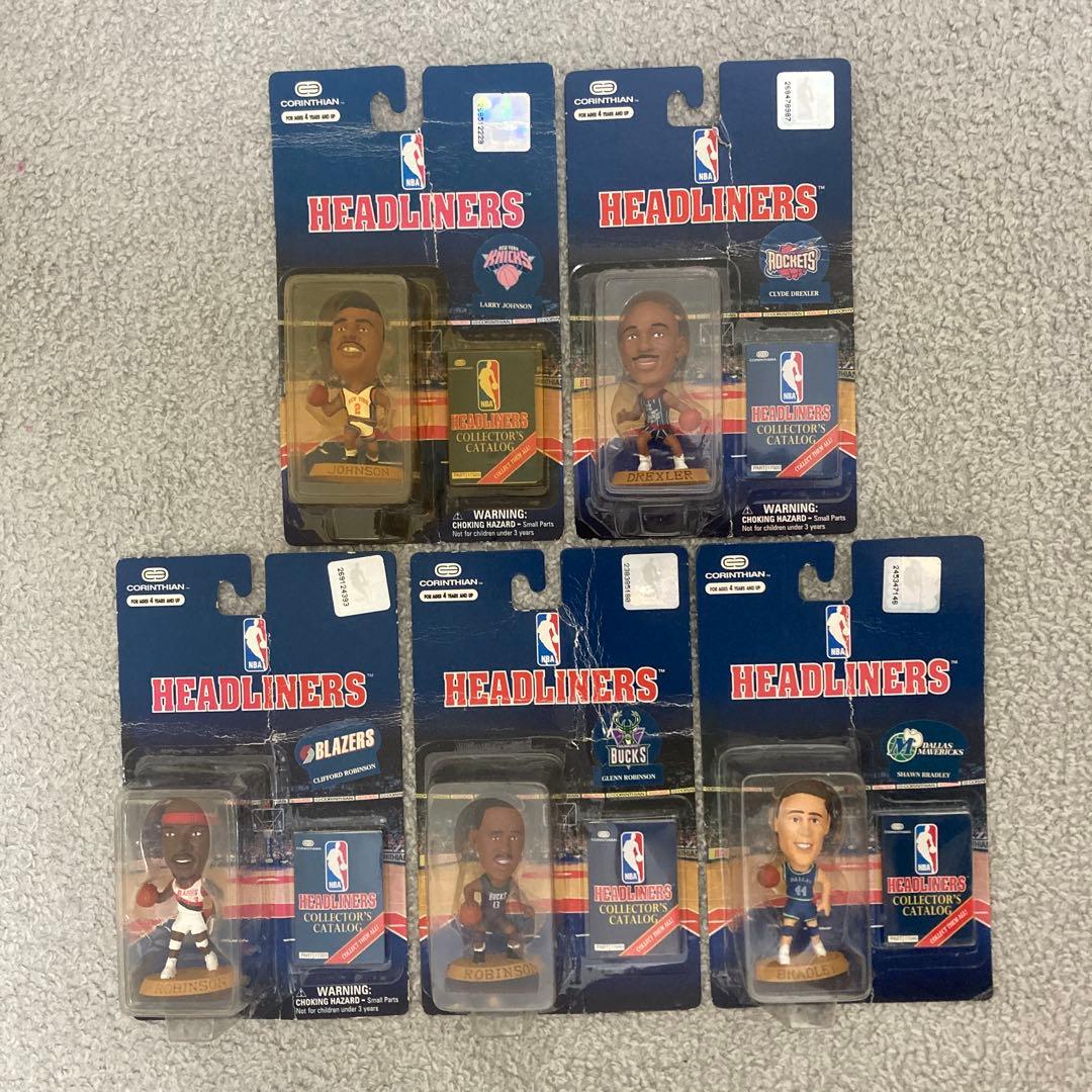 未開封品】NBA HEADLINERS フィギュア 20点 まとめ売り