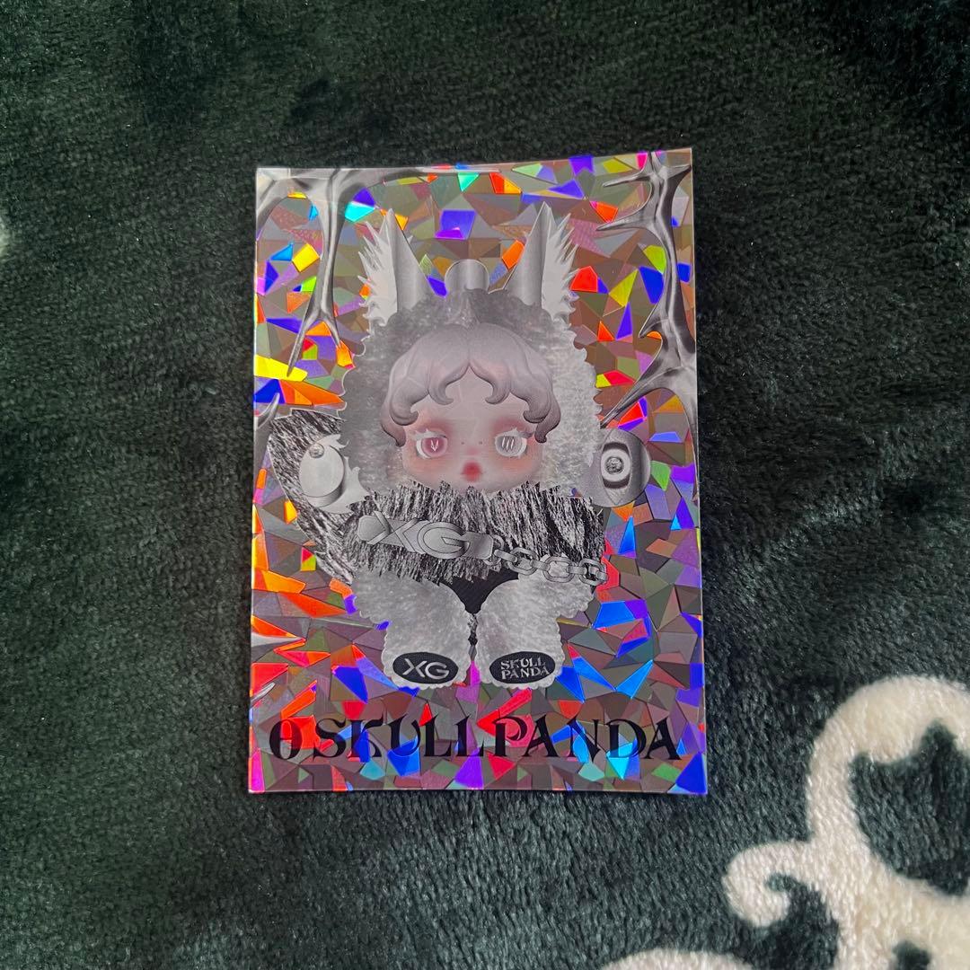 希少 SKULLPANDA XGコラボ ノベルティカード - メルカリ