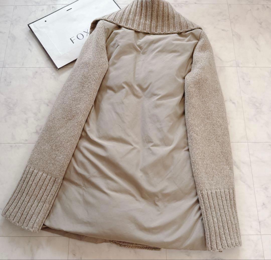 フォクシー ダウン&カシミヤ100% ニットコートDAISY LIN FOXEY - メルカリ