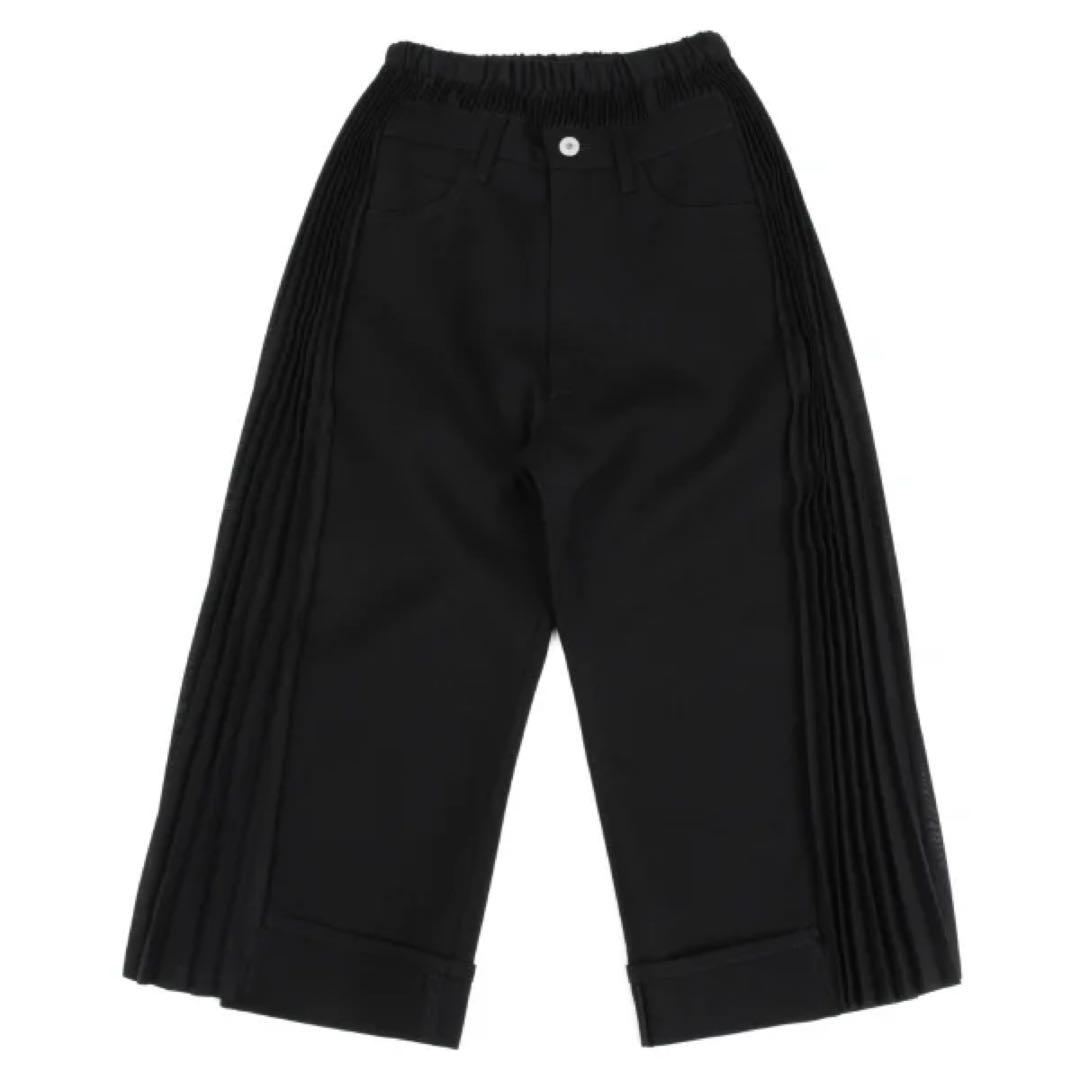 ジュンヤワタナベ コムデギャルソン プリーツドッキングパンツ 黒XS