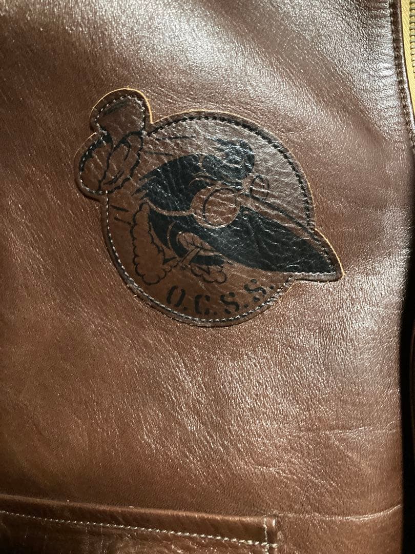 ikkoさま OLD CROW A-2 フライトジャケット M brown - メルカリ