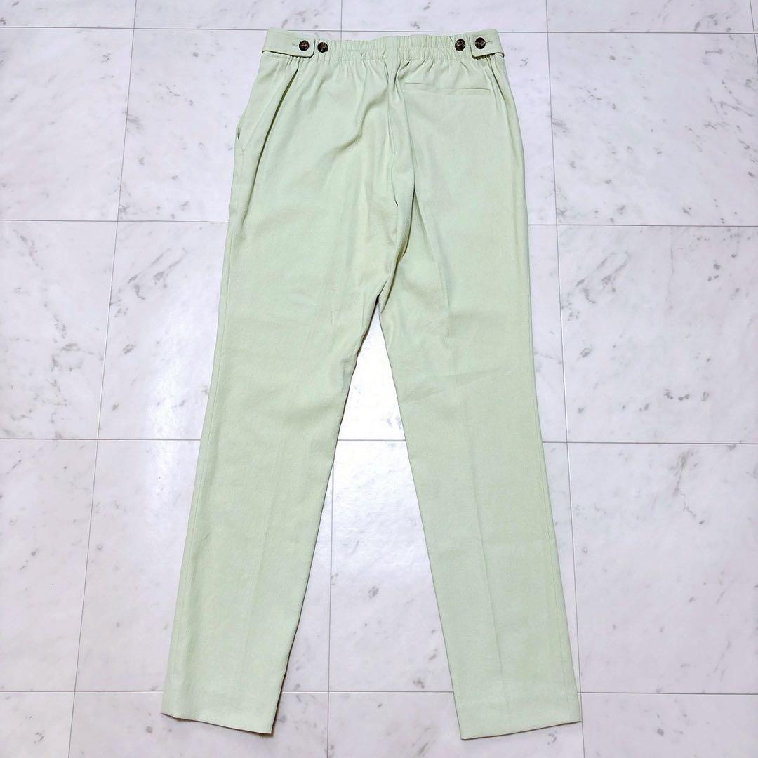 《23ss》セオリー パンツスーツセットアップ ノーカラージャケット ストレッチ