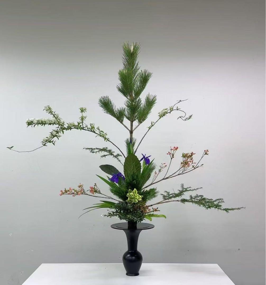 いけばな 池坊 立花 銅鋳造 銅花器 三個まとめ - メルカリ