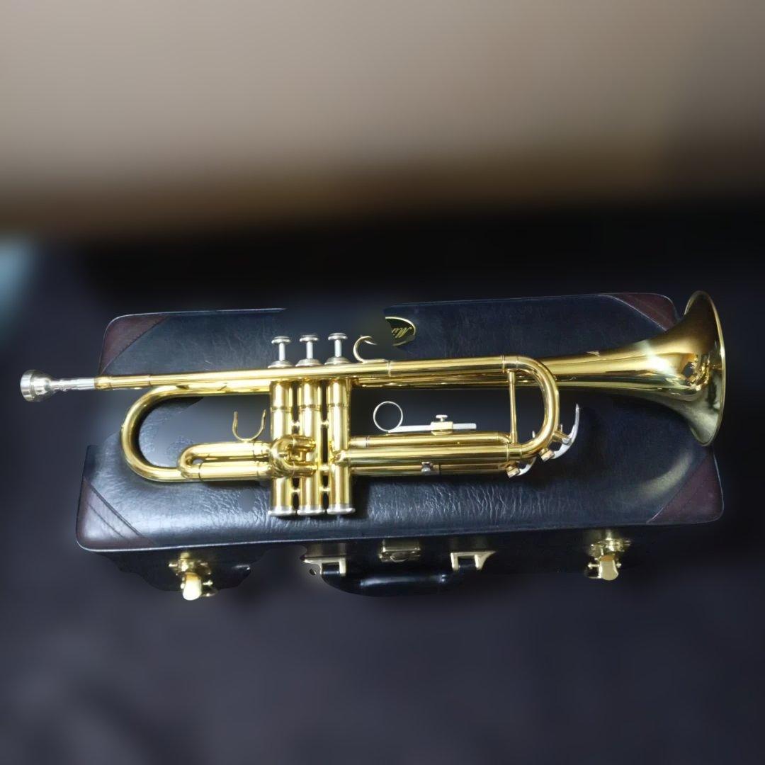 ミネルバ トランペット MTR−200 ゴールド ケース付き - メルカリ