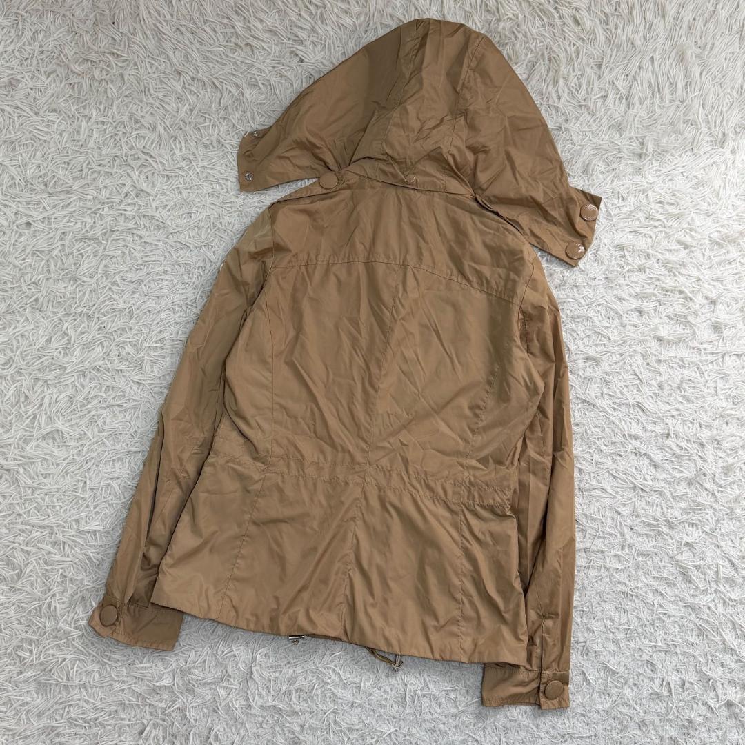 17221✨美品✨モンクレール ナイロンパーカー ベージュ フード着脱 1