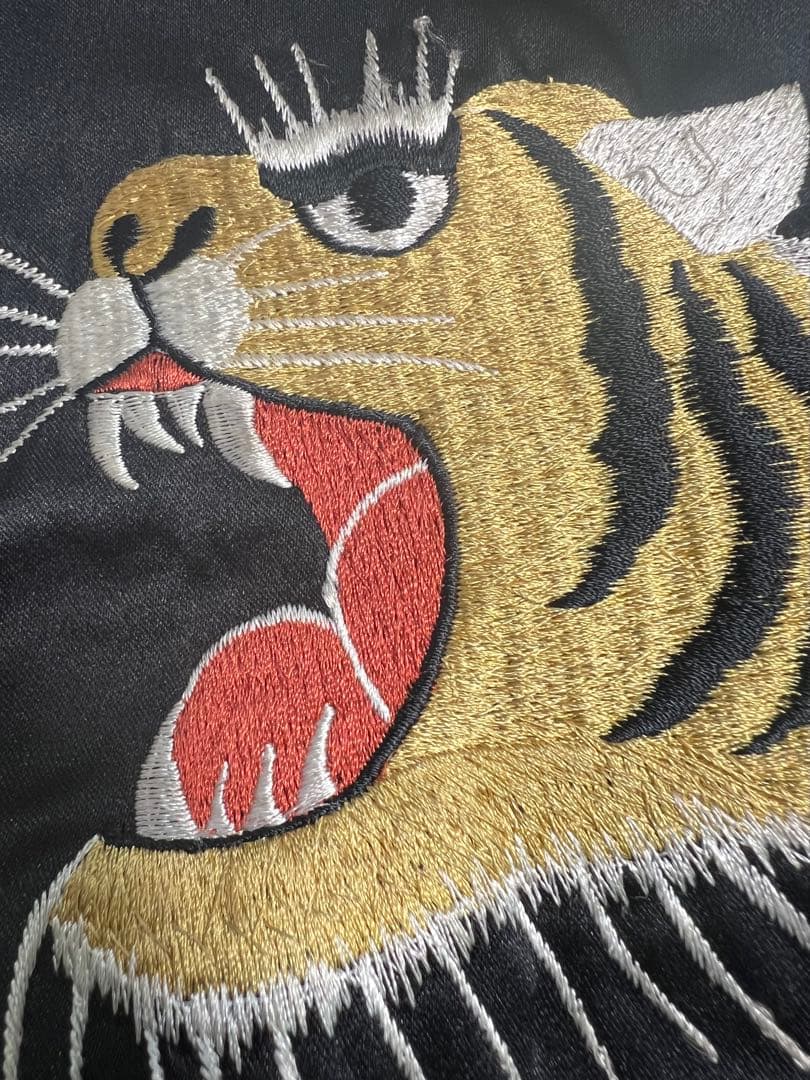 TAILOR 東洋 希少スカジャン 年代物 虎と富士山刺繍