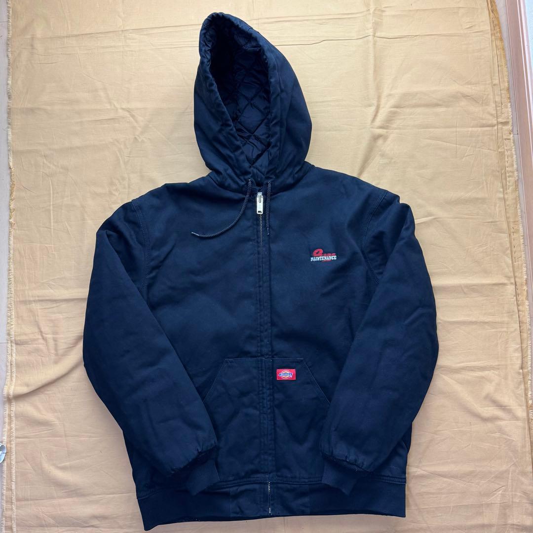 美品 dickies アクティブパーカー ダックパーカー ブラック Lサイズ