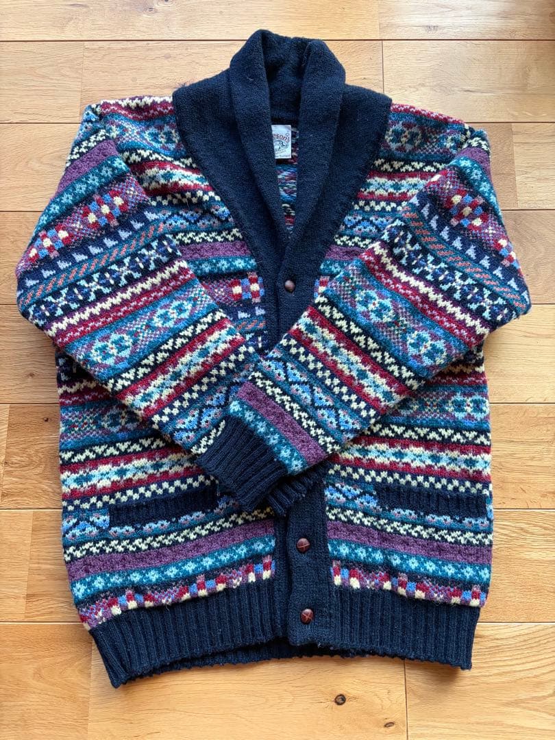 JAMIESONS ジャミーソンズ　カーディガン　ニット　Jamieson’s Jamieson's of Shetland JAMIESON'S(ジャミーソンズ)【MADE IN ENGLAND