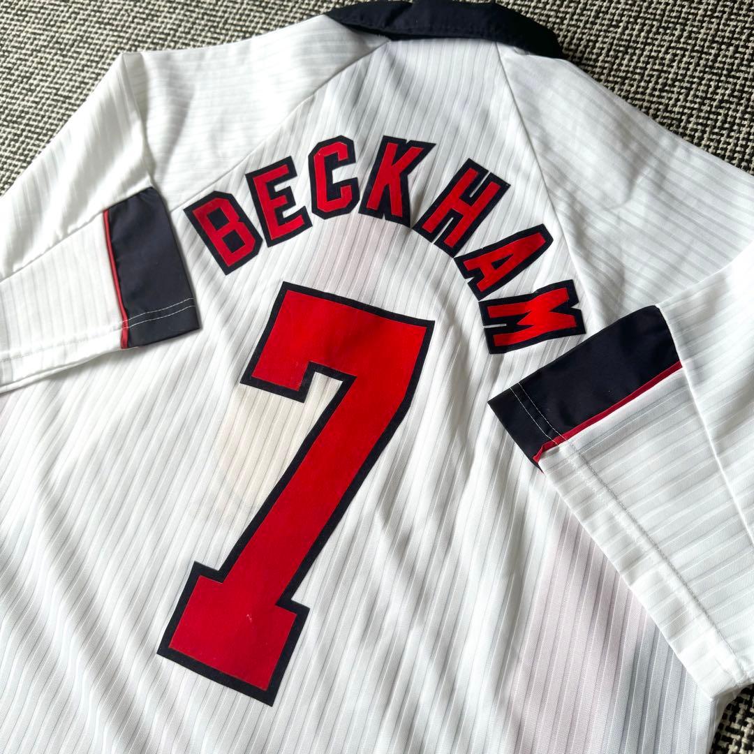 当時物／正規品】デビッド・ベッカム ＃7 イングランド代表 98W杯