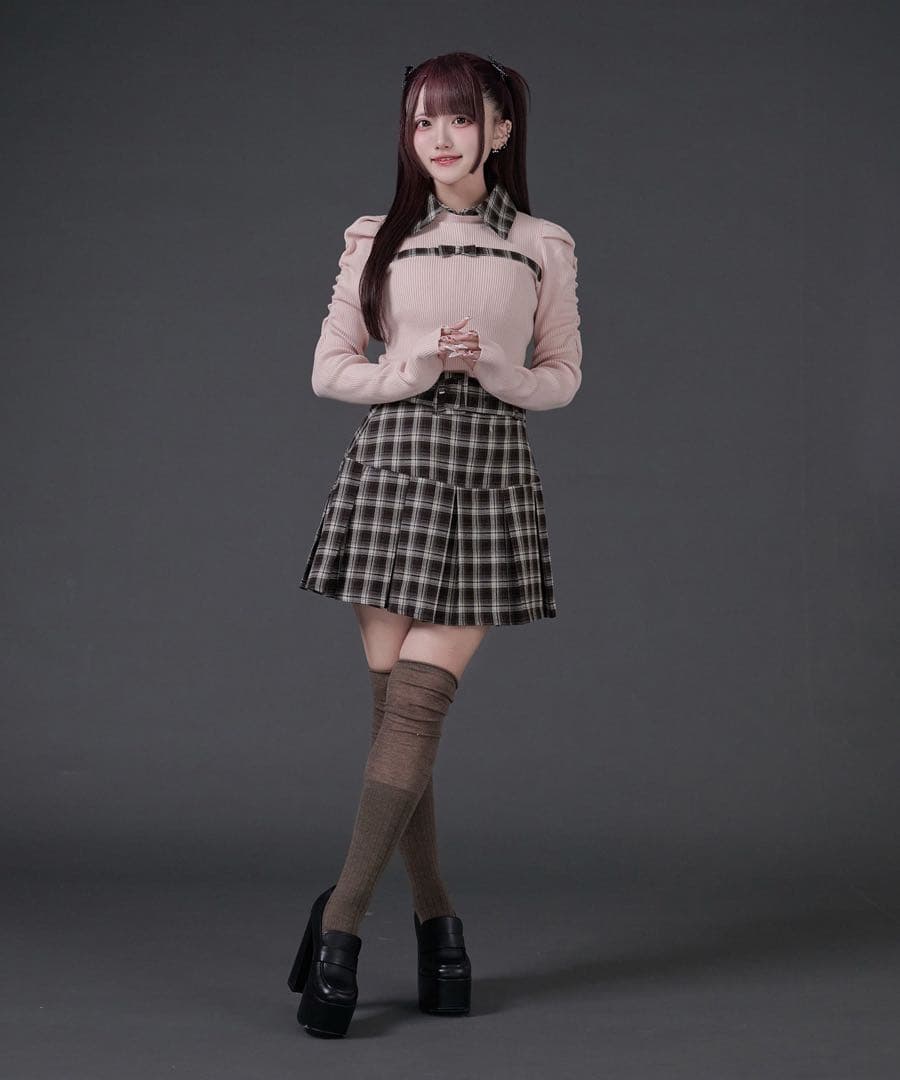 パルエルフィー Palelfy ベルト付き裾プリーツスカート ピンク Pal elfy スカート ベルト付き裾プリーツスカート : ZOZOTOWN Yahoo!店