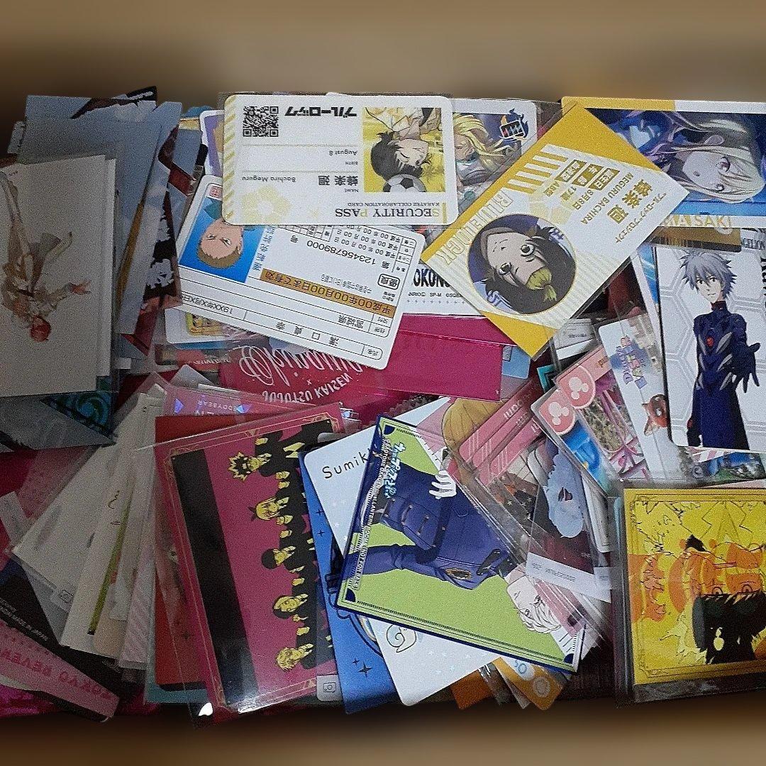 アニメ・マンガ・キャラクター 紙類 シール ステッカー ミニカード