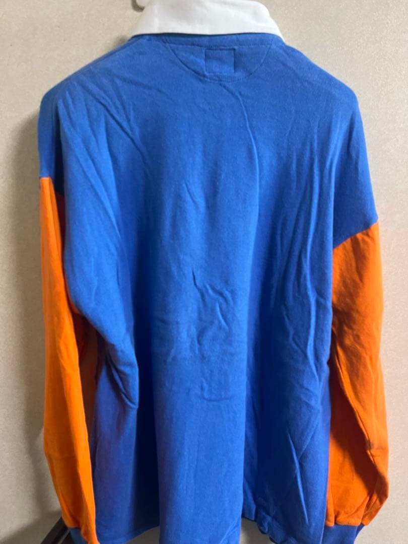 あ*♡様 Vivienne Westwood ラガーシャツ 青オレンジ - メルカリ