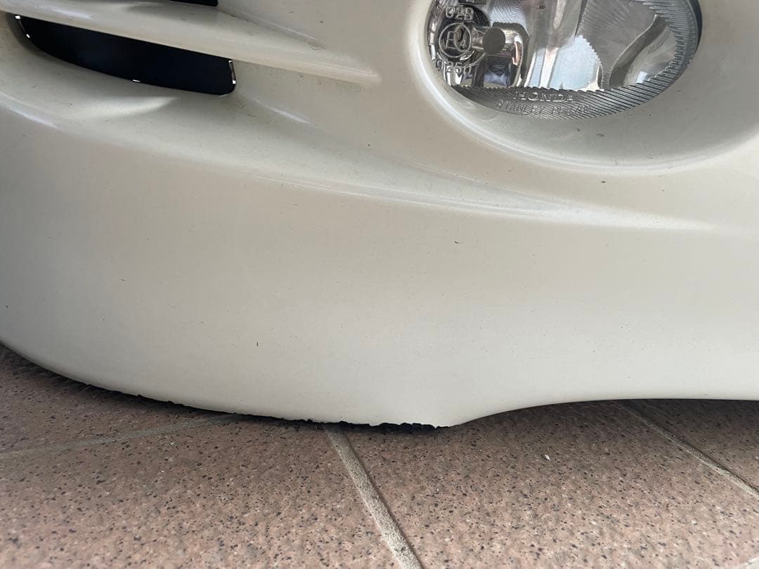 アコードユーロR(CL7) 後期フロントバンパー＋純正グリル【直接