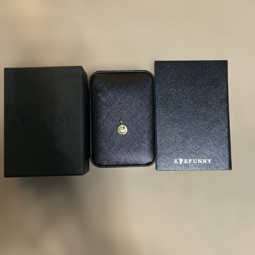 EYEFUNNY スマイル　ペンダントトップ Smile S Blue-diamond eyes - EYEFUNNY アイファニー公式