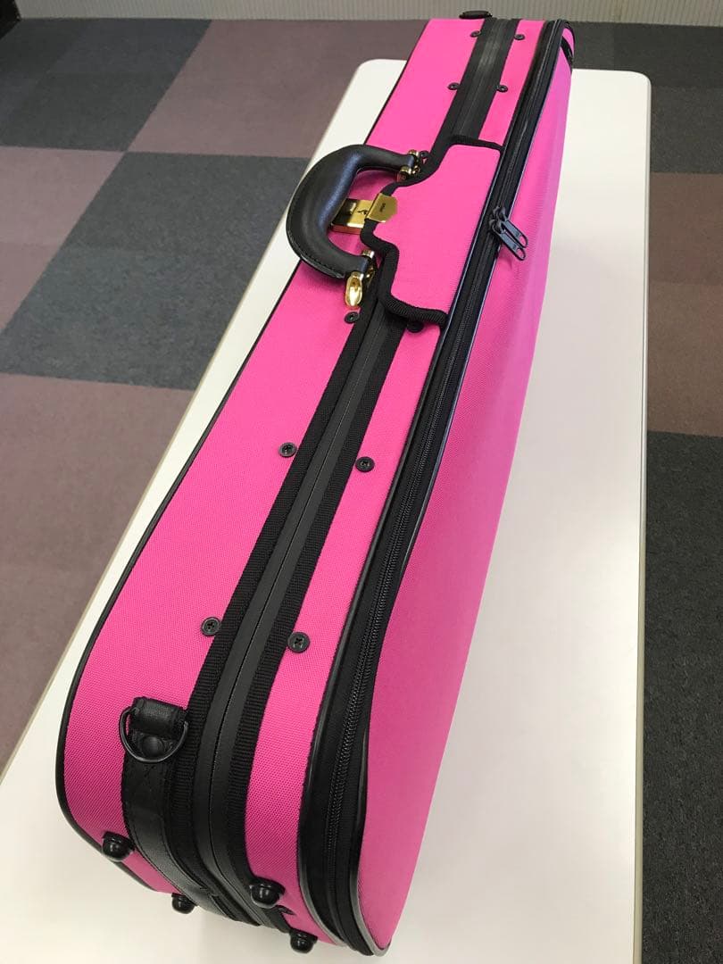 スーパーライト　バイオリンケース　ピンク SUPER LIGHTからバイオリンケース「エレガンス2トーン」が発売