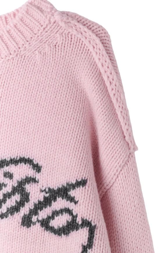Loved one Logo Jacquard Knit [M] - メルカリ