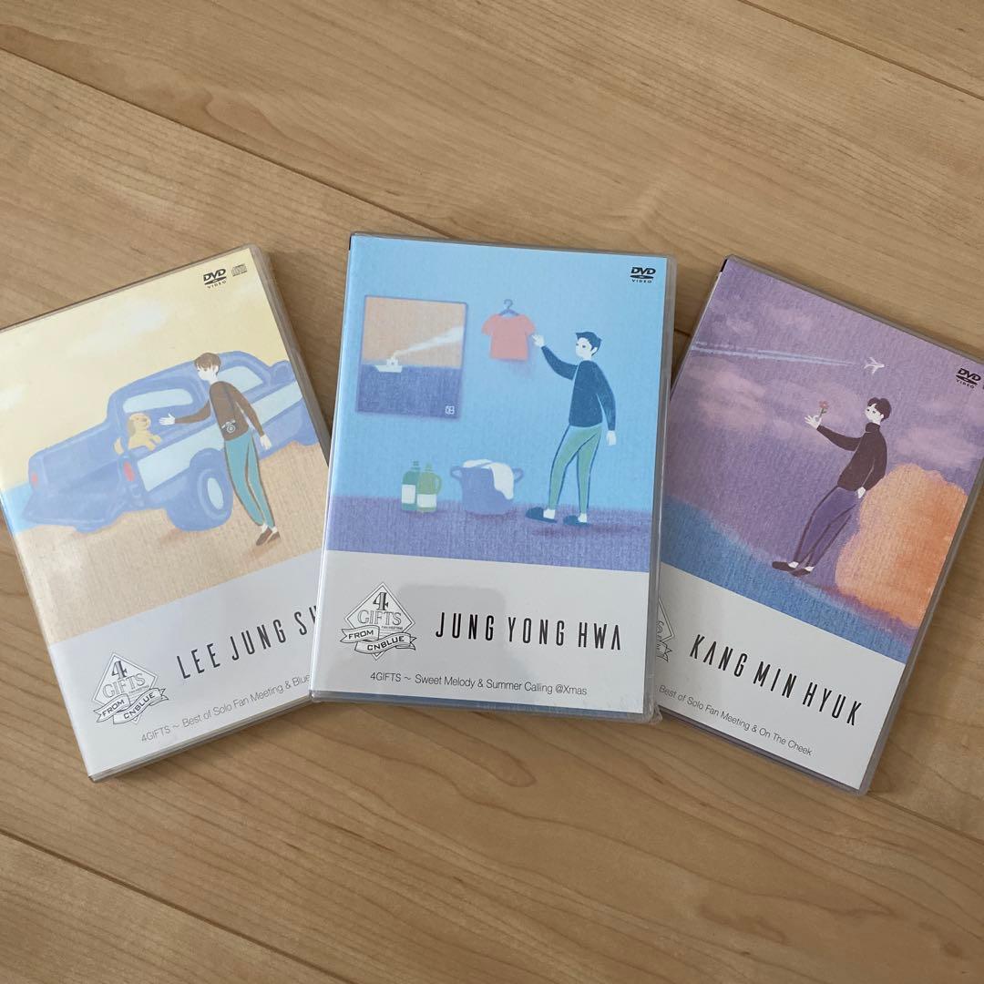 未開封有【CNBLUE】4GIFTSヨンファ ジョンシン ミニョク CD/DVD ジョン・ヨンファ CNBLUE 4GIFTS～ DVD 2枚組 - メルカリ