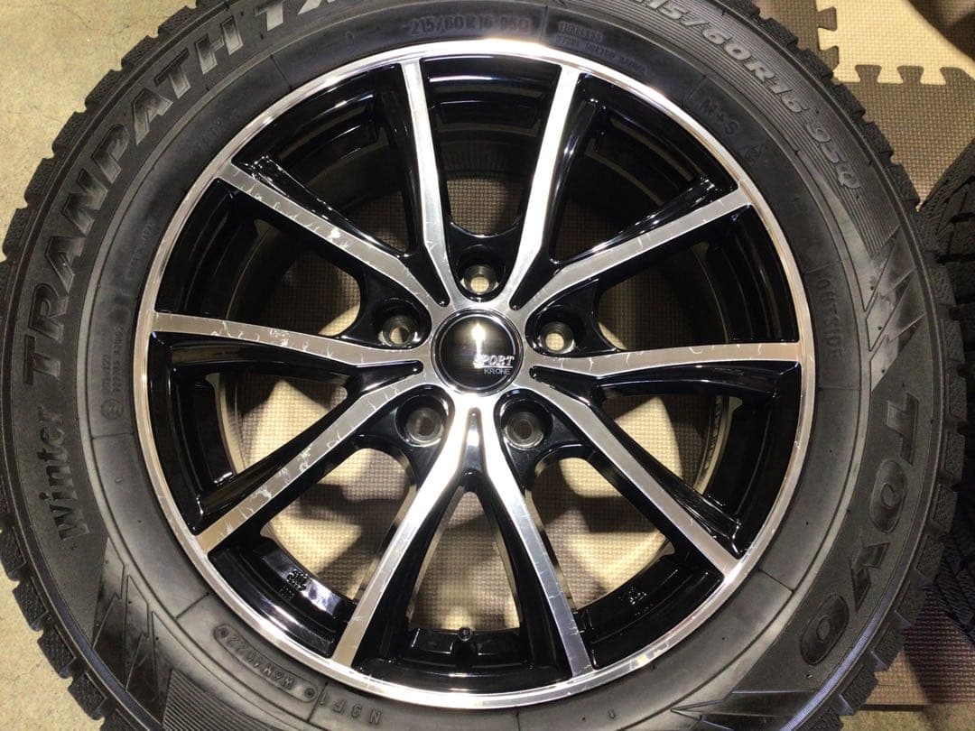 深溝 激安 215/60R16 TOYO スタッドレス 社外アルミ 4本 送料込 - メルカリ