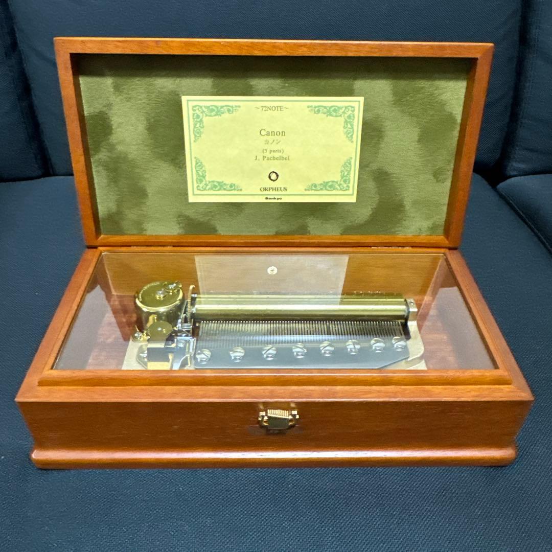 ORPHEUS サンキョー オルゴール カノン 72弁 sddefault.jpg