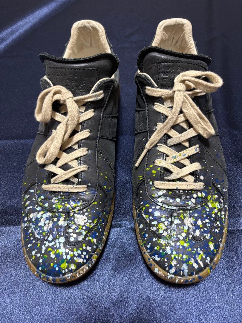 マルジェラ　Replica ペイントスニーカー Maison Margiela メゾン・マルジェラ Replica ペイントスニーカー