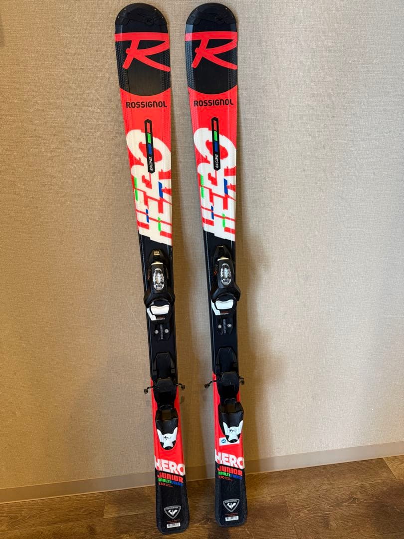 スキー ROSSIGNOL HERO JUNIOR MULTI EVENT 130 Rossignol Hero Jr Multi-Event 130-160 + Xp Jr 7 (2024) - Larry Adler