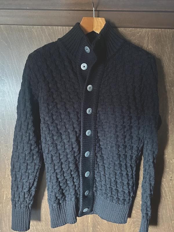 S.N.S.HERNING SNSハーニング ケーブルニットカーディガン