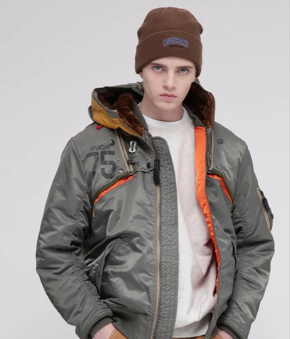 ジャケット・アウター AVIREX MA-1 REMODEL MARK2 N2B AVIREX（アヴィレックス） ma1 ma-1 「WEB＆DEPOT限定」MA-1 REMODEL