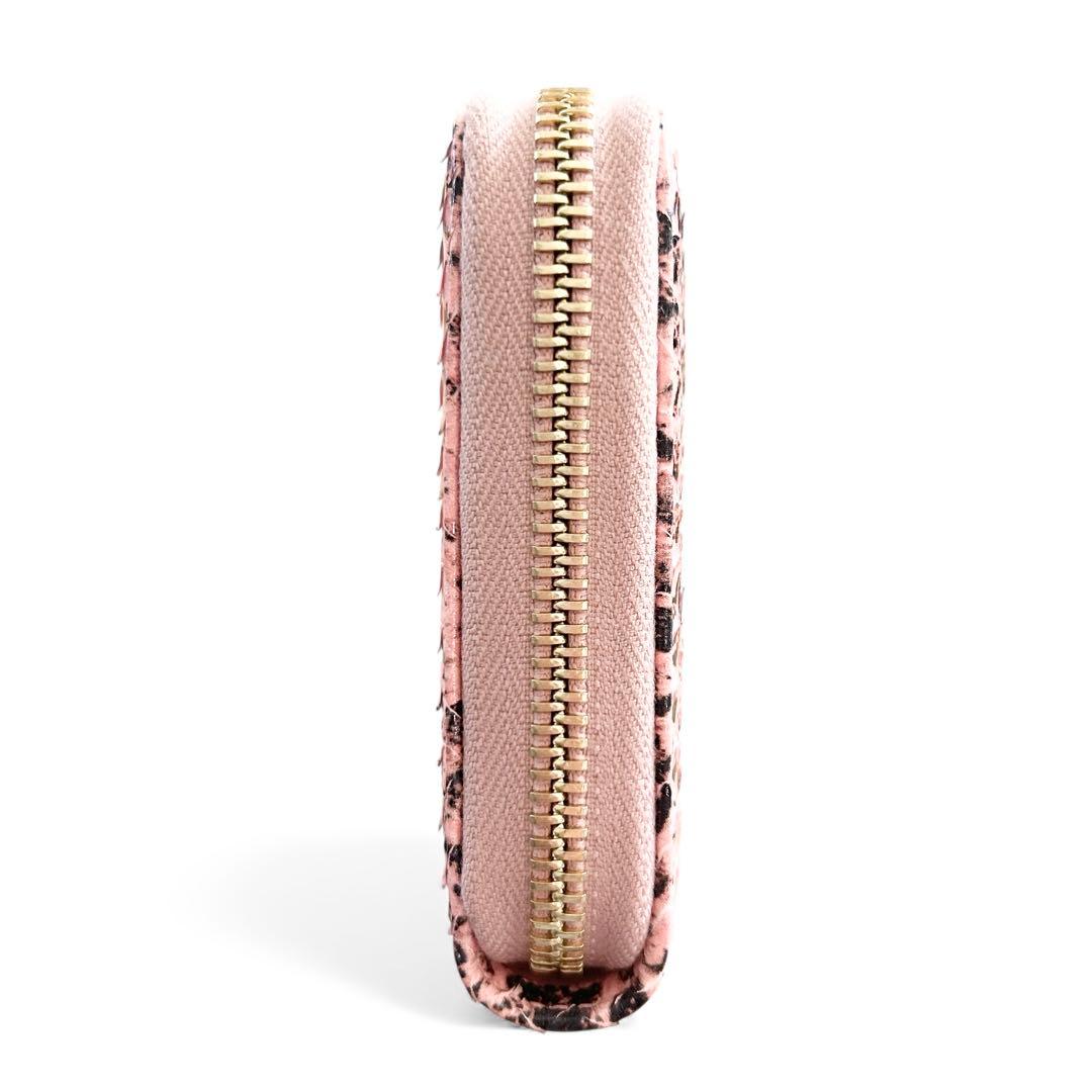 新品❤︎】グッチ GGマーモント ラウンドジップ長財布 パイソン