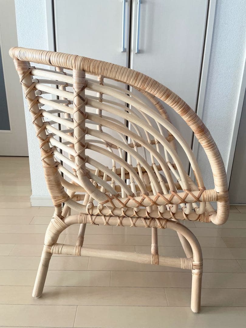 愛知発廃盤入手困難品IKEAラタンチェア ブクスボーBUSKBOパーソナル