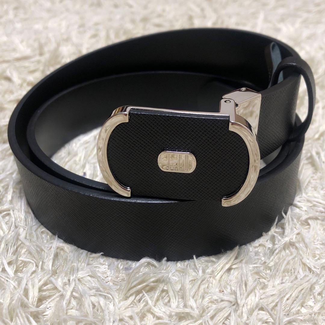 未使用✨ダンヒル サフィアーノレザー　ベルト ブラック Dunhill - 新品 dunhill サフィアーノレザー ベルト ブラックの通販 by