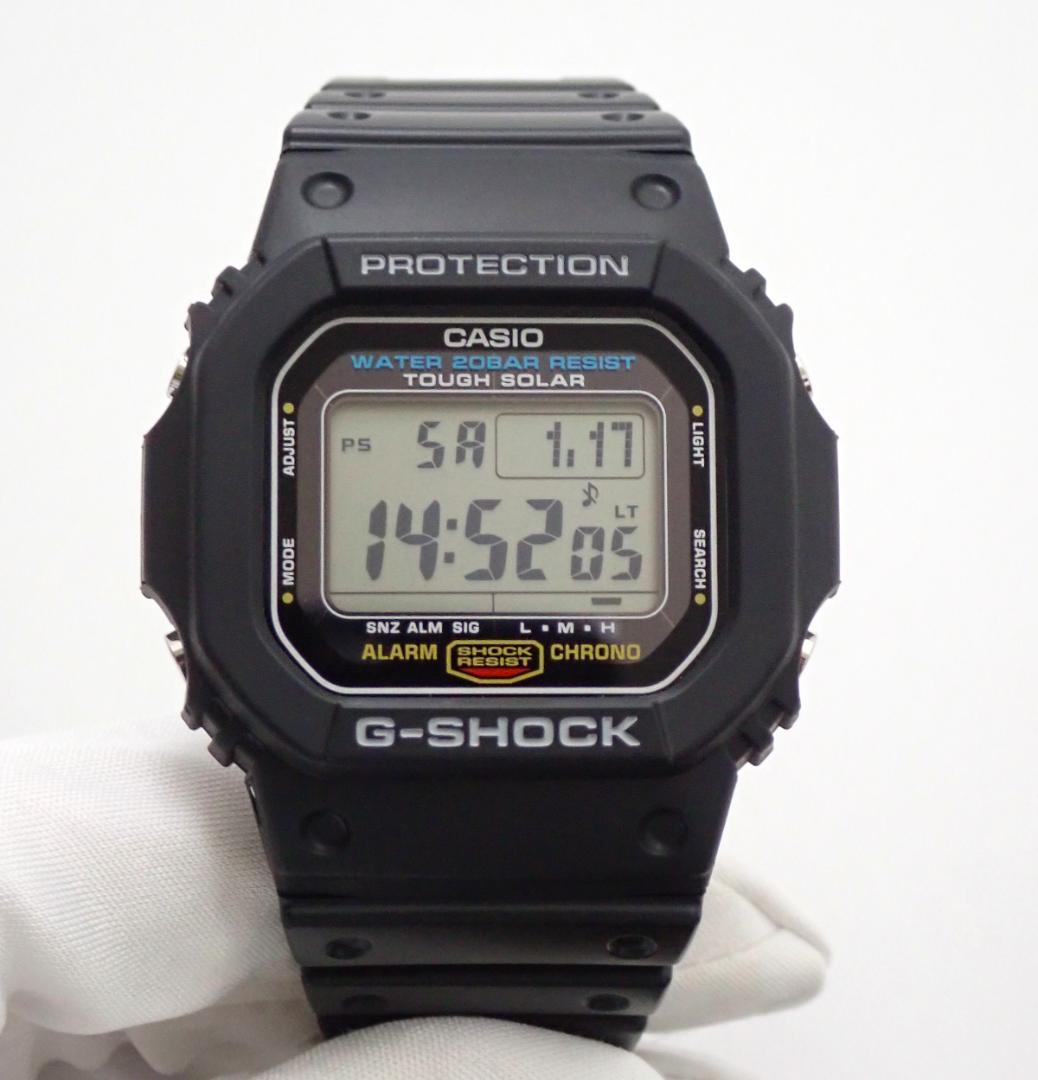 美品 CASIO G-SHOCK G-5600UE-1JF ソーラー 国内正規品 G-5600UE-1JF | CASIO