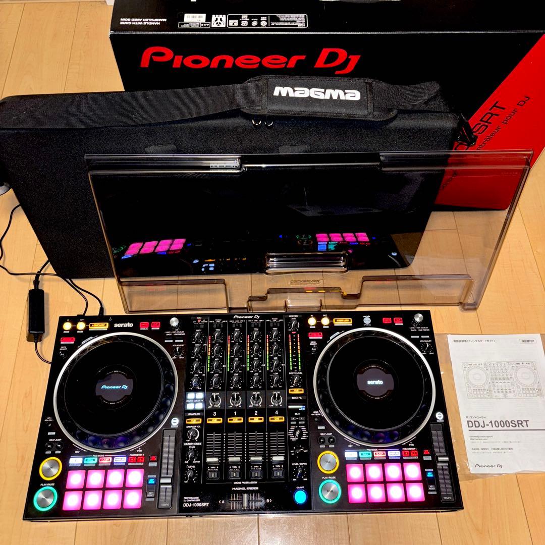 【名機】Pioneer DDJ-1000SRT・MAGMAケース ・カバー付き 名機】Pioneer DDJ-1000SRT・MAGMAケース ・カバー付き 名機】Pioneer