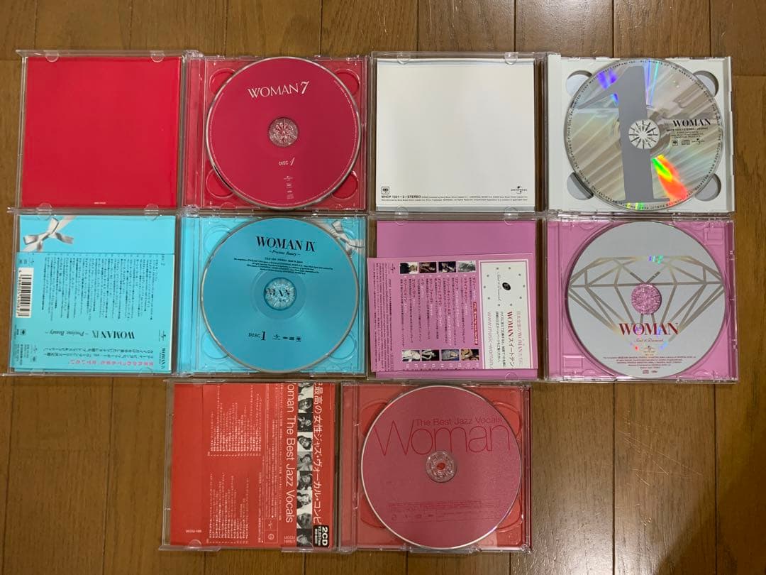 入手困難未使用に近い!洋楽オムニバスWOMAN &WOMANジャズベスト計11枚