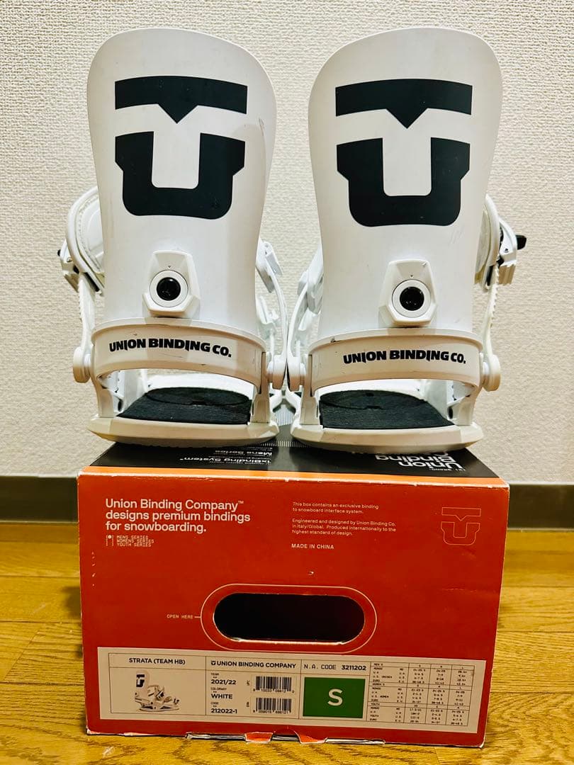 UNION STRATA Sサイズ ユニオン ストラータ ビンディング UNION BINDING UNION ユニオン バインディング STRATA ストラータ