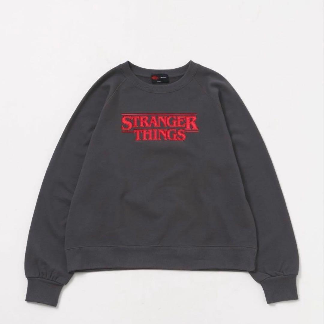 STRANGER THINGS】ニコアンド スウェット チャコール Mサイズ - メルカリ