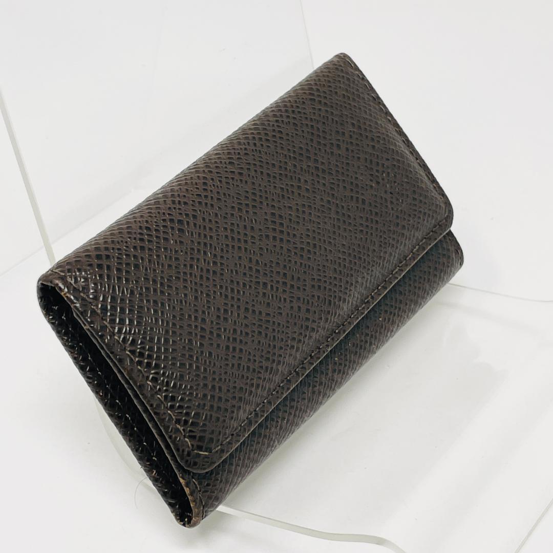 ルイヴィトン タイガ ミュルティクレ4 4連キーケース ダークブラウン