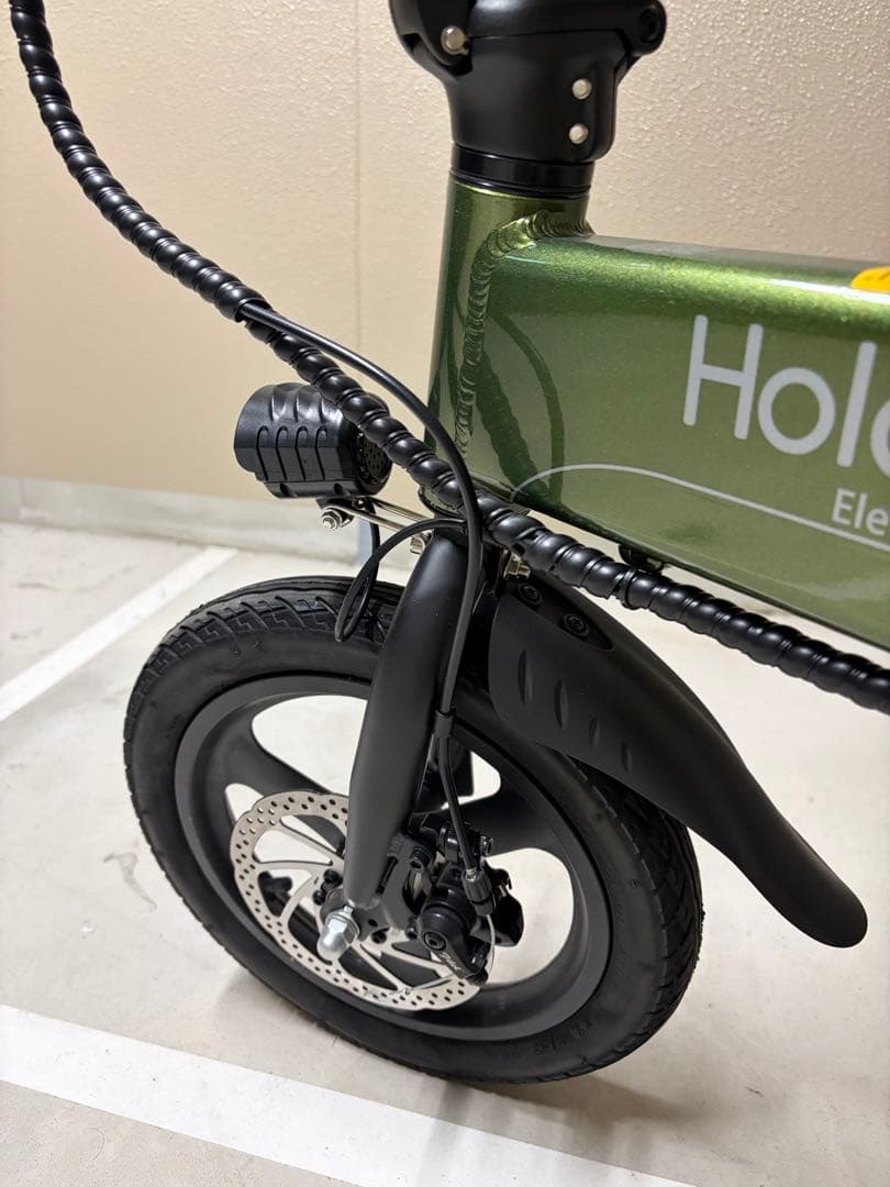 【中古】Hold On 折り畳み電動自転車 Q1 7.5Ah