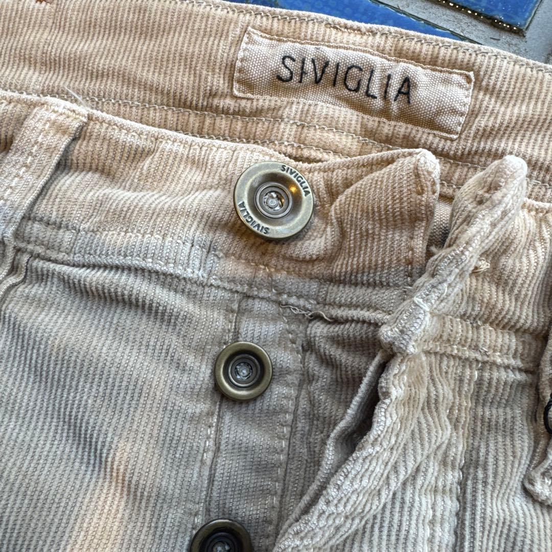 新品 SIVIGLIA シヴィリア コーデュロイ 5ポケット Gパン型 29