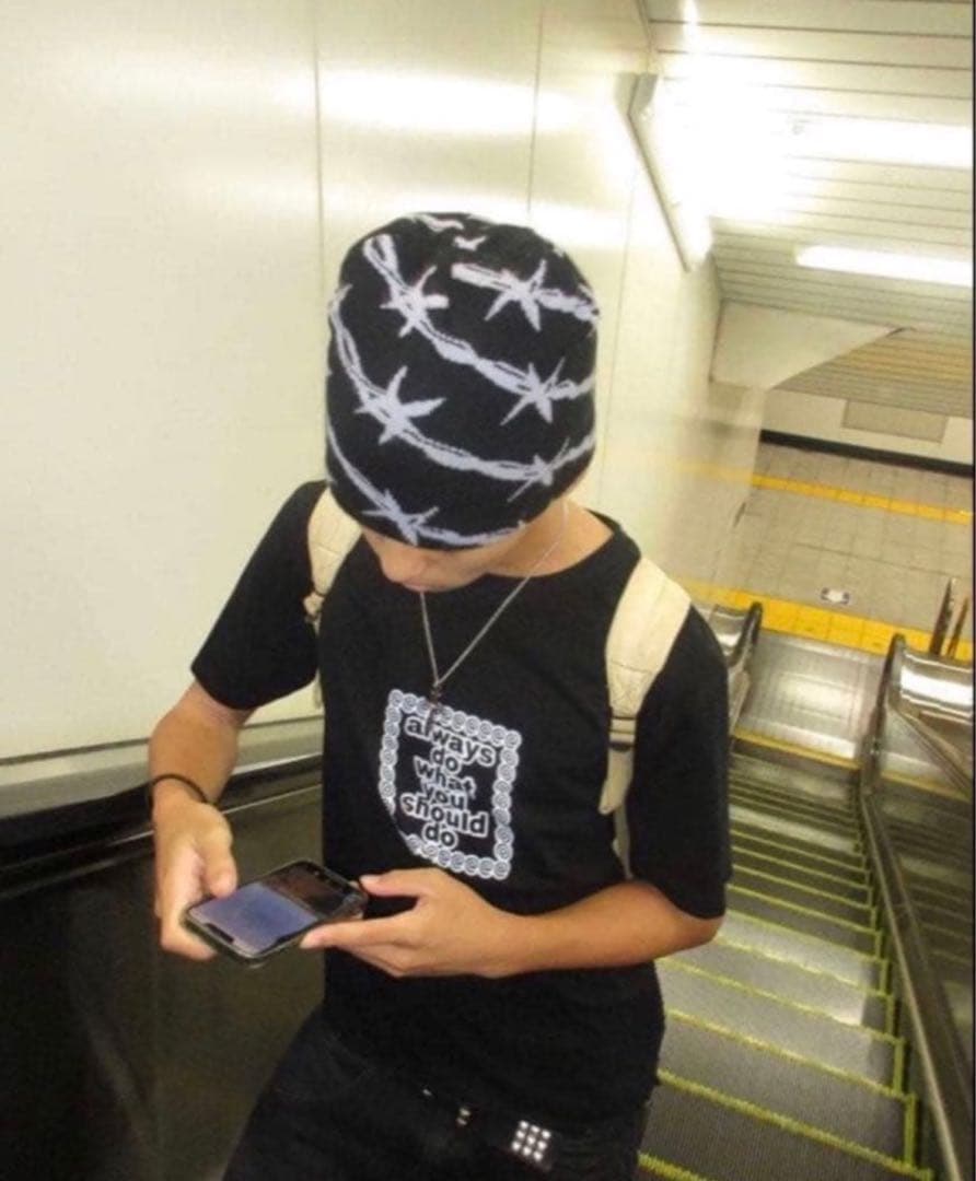 ビーニー y2k fuckthisindustry punkandyo - メルカリ