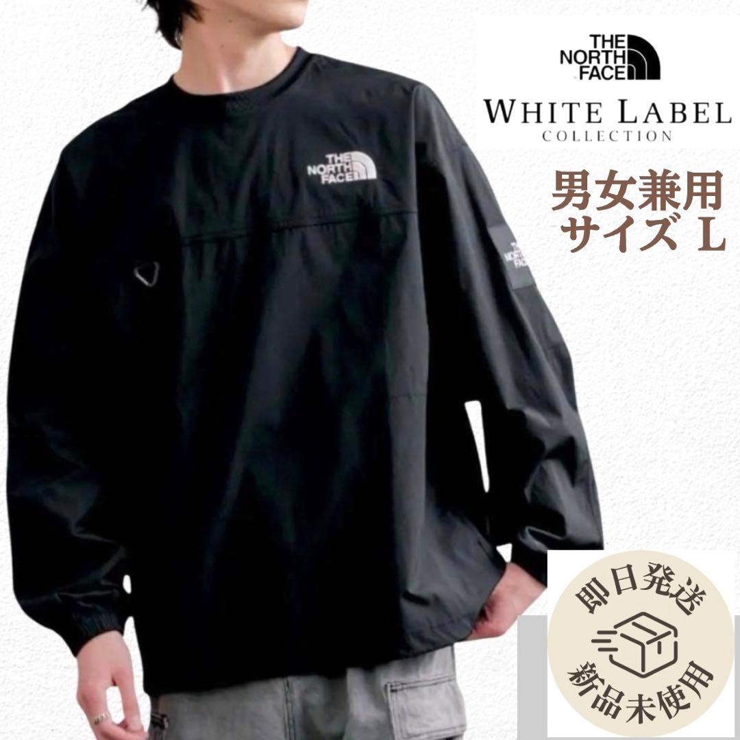 日本未展開 韓国限定 ホワイトレーベル ノースフェイス 男女兼用 BLACK
