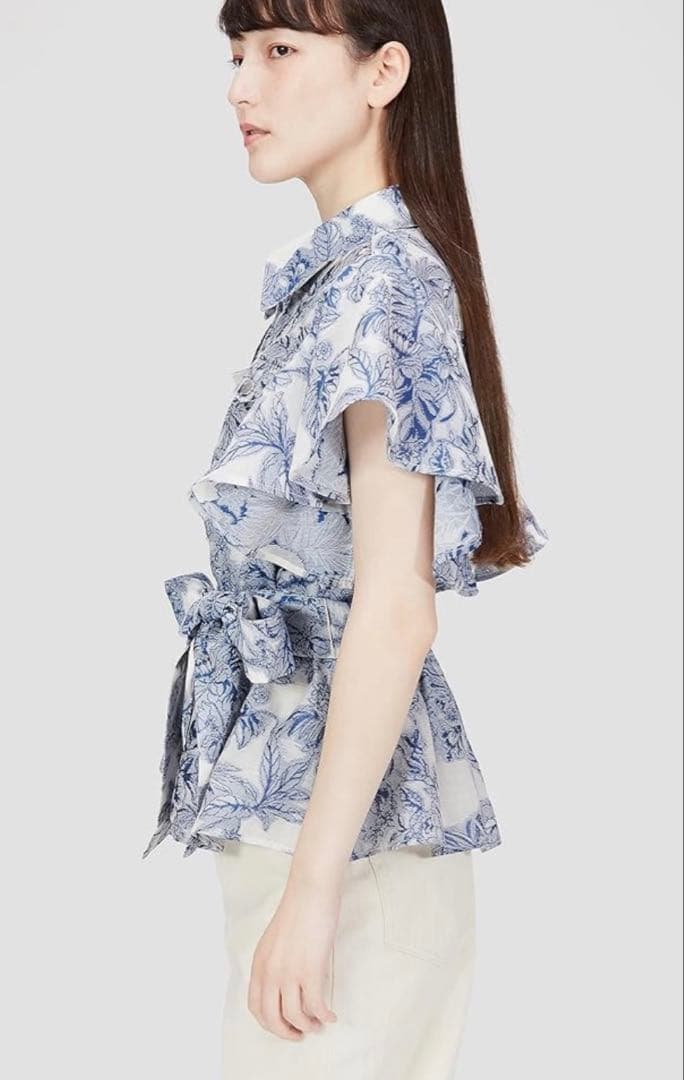 グレースコンチネンタル ジュイジャガードシャツ