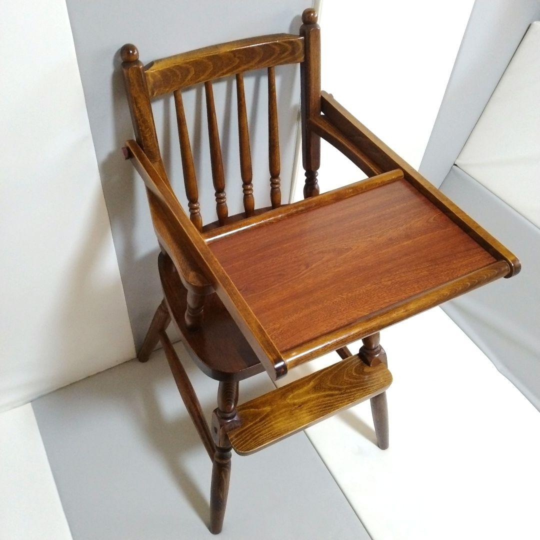 柏木工 ハイチェア ベビーチェア テーブル付き ヴィンテージ 2026年最新】柏 ベビーチェアの人気アイテム - メルカリ