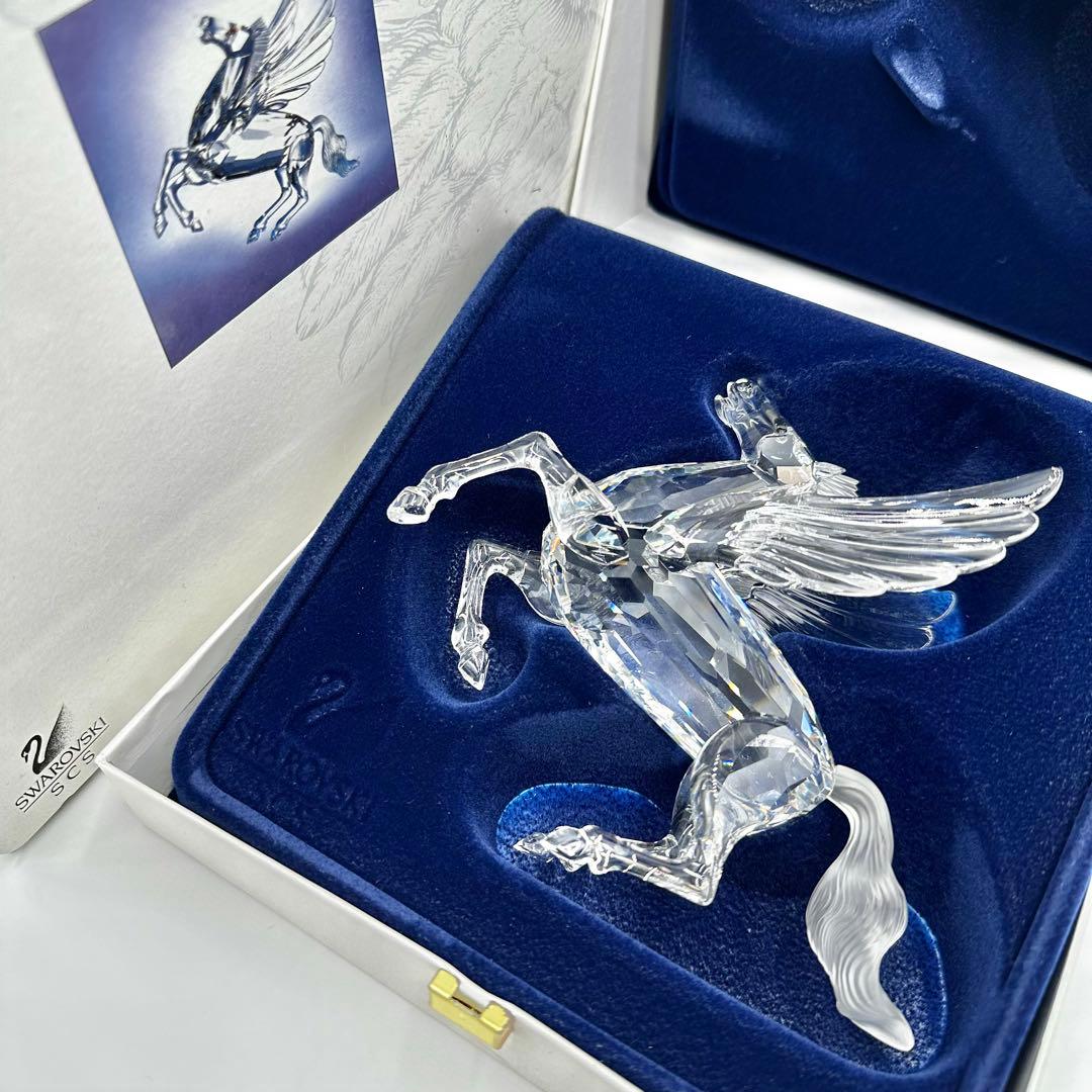 スワロフスキー ペガサス 1998年 SCS会員限定品 クリスタルガラス 置物 楽天市場】スワロフスキー Swarovski 1998年SCS会員限定 Pegasus