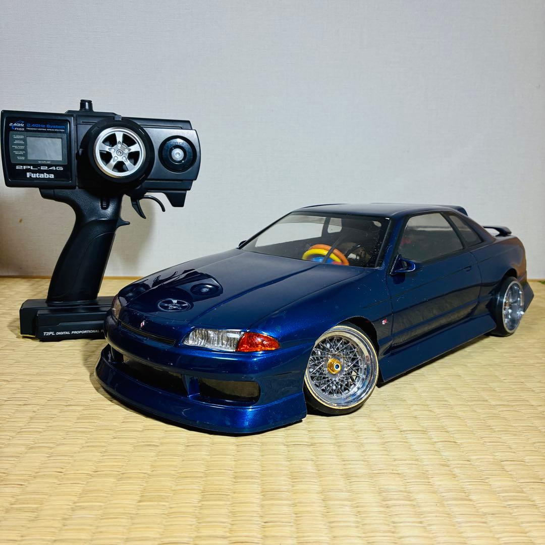 【このまま使用可】ヨコモ ドリフト　カーボン　スカイライン　R32 ドリフト タミヤ 電動RCカーシリーズ 1/10RC NISSAN スカイライン GT-R (R32